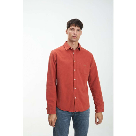 Camisa Nevan Ladrillo