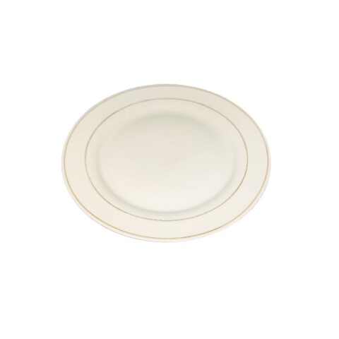 OUTLET Plato Blanco Con Rallas 20 Cm Outlet Plato Blanco Con Rallas 20 Cm