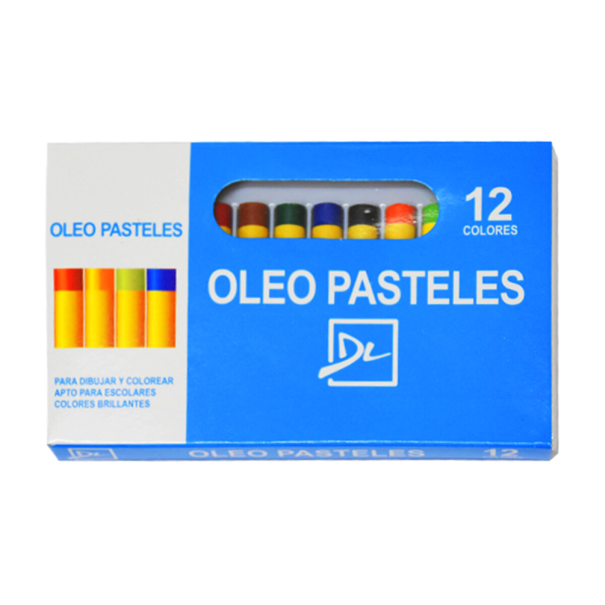 ÃÂleo Pastel DL x12 Colores 