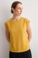 Remera puntilla de broderie maiz