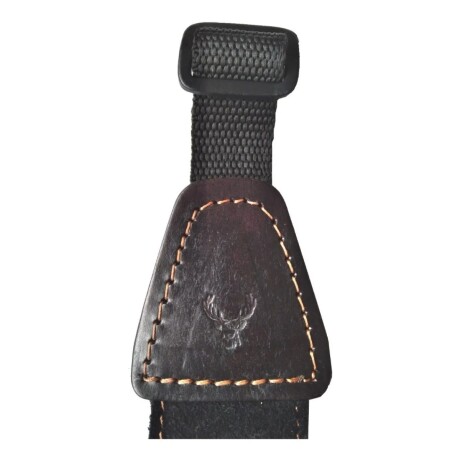 CORREA P/RIFLE 95X5cm C/NEGRO CUERO/NEOPRENO.- CORREA P/RIFLE 95X5cm C/NEGRO CUERO/NEOPRENO.-