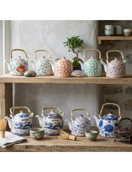 TETERA CERAMICA 900ML VINTAGE SURTIDO TETERA CERAMICA 900ML VINTAGE SURTIDO