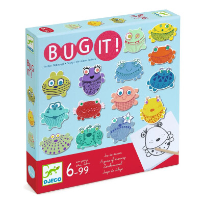 Juego de dibujo Bug It! Djeco Juego de dibujo Bug It! Djeco
