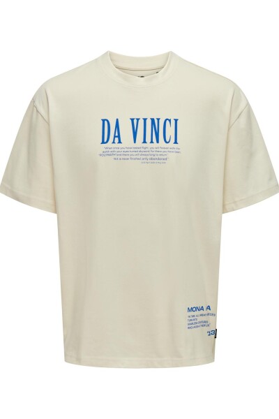 PLAYERA DA VINCI Antique White