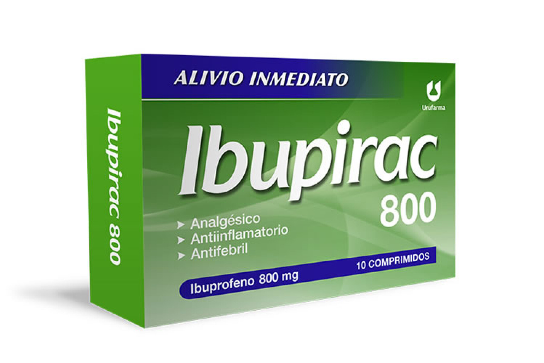 Ibupirac 800 mg x10 Comprimidos | Analgésico Potente para Dolores Intensos
