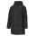 Campera Topper Dama Puffer C/Capucha Cuello Alto Negro