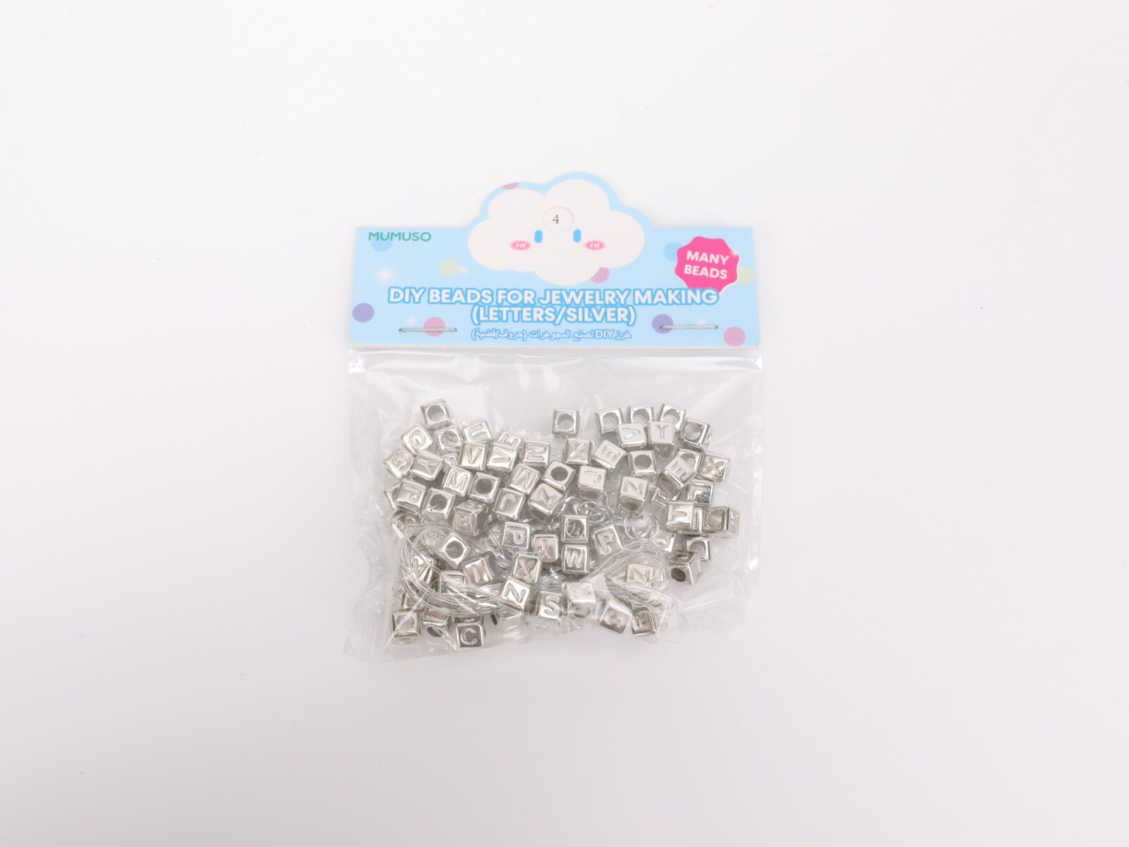KIT PARA LA FABRICACIÓN DE JOYAS (LETRAS/PLATA) 