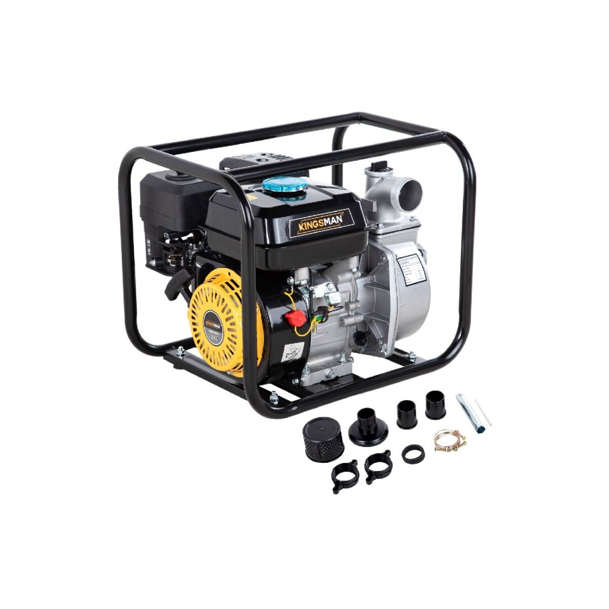 Motobomba a gasolina Kingsman 6.5hp 6lt 50mm 4 tiempos 