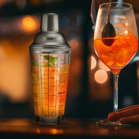 Vaso Coctelero de Vidrio 400 ml Vaso Coctelero de Vidrio 400 ml