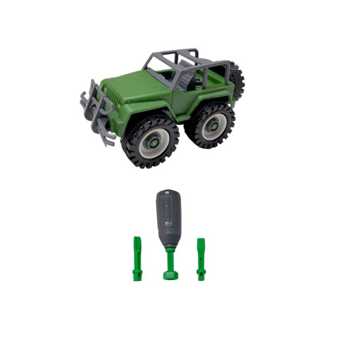OUTLET Jeep Didáctico para armar y desarmar 13*7.5*7.5 cm Outlet Jeep Didáctico Para Armar Y Desarmar 13*7.5*7.5 Cm