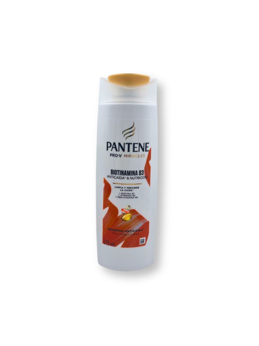 Pantene Shampoo Biotinamina B3 Anticaída y Nutrición 300ml 