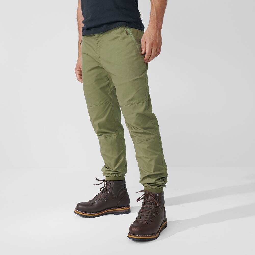 Pantalon Fjallraven Vardag Trousers Hombre Green