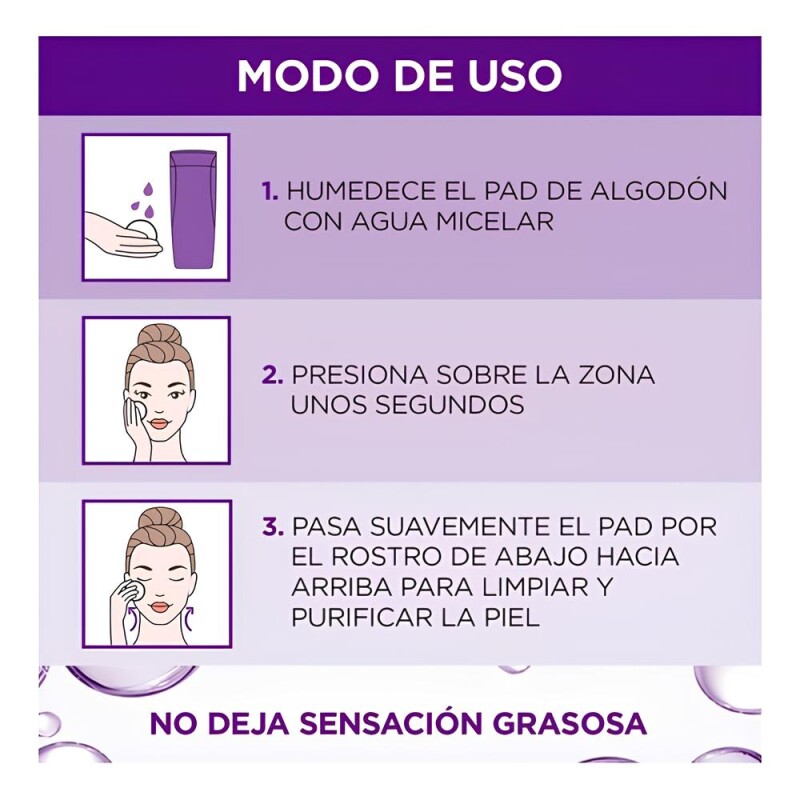 Agua Micelar Revitalift L'Oreal ácido hialurónico 200ml Agua Micelar Revitalift L'Oreal ácido hialurónico 200ml
