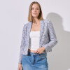 Chaqueta Tweed Lurex AZUL/MULTI