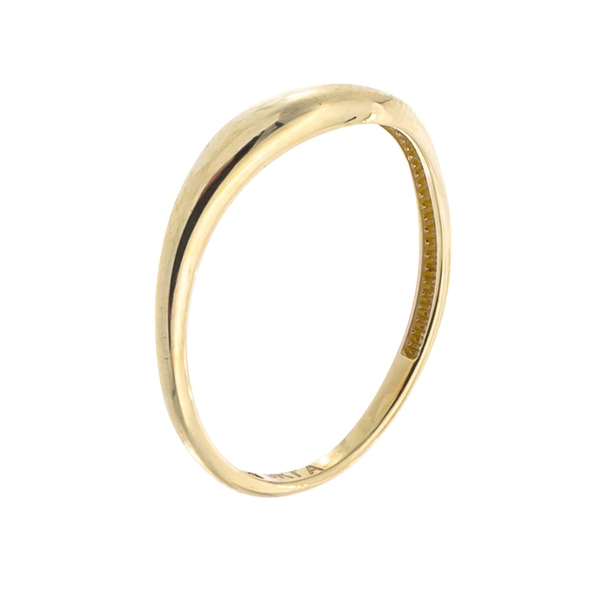 Anillo oro 9 ktes, ONDA. 