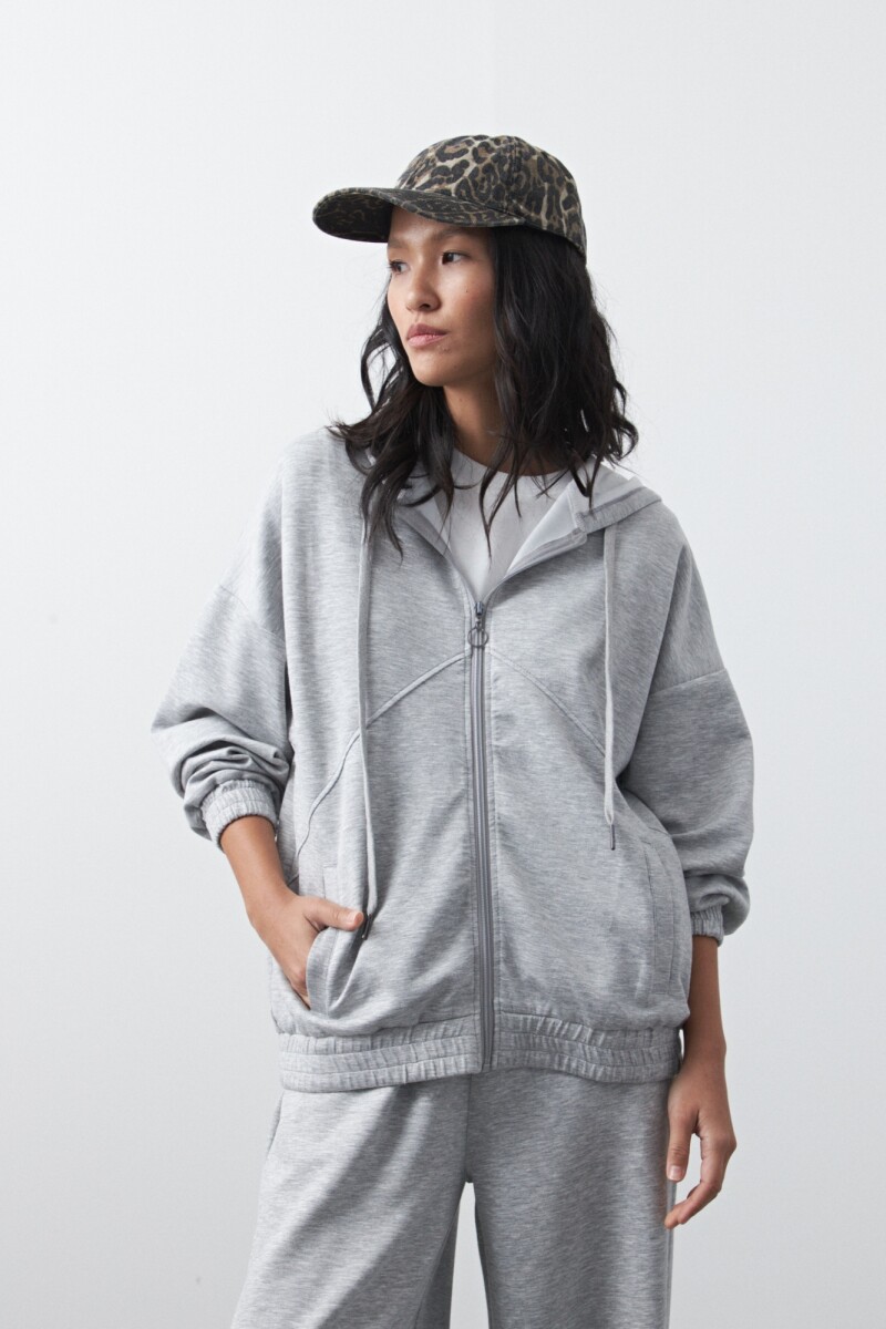 CAMPERA MAIA Gris Melange