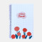 Libreta A5 Estampada Diseño Blanco 03
