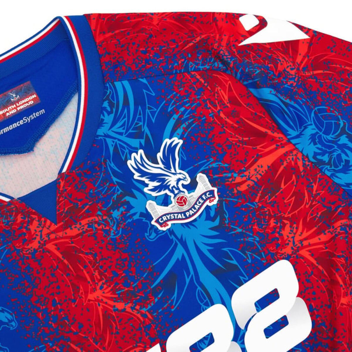 CRYSTAL PALACE 2024/25 HOME MATCH SHIRT CRYSTAL PALACE 2024/25 HOME MATCH SHIRT