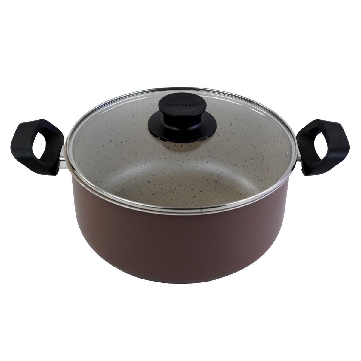 OLLA ANTIADHERENTE 4LT 24X17 BEIGE/TERRACOTA TROPICOS MARTINAZZO 