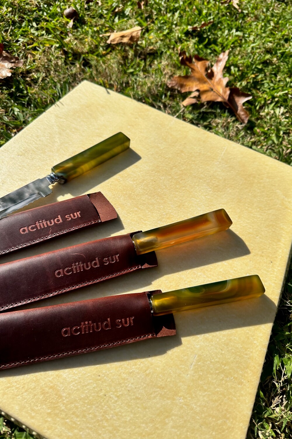 Stone Bread Knife Verde