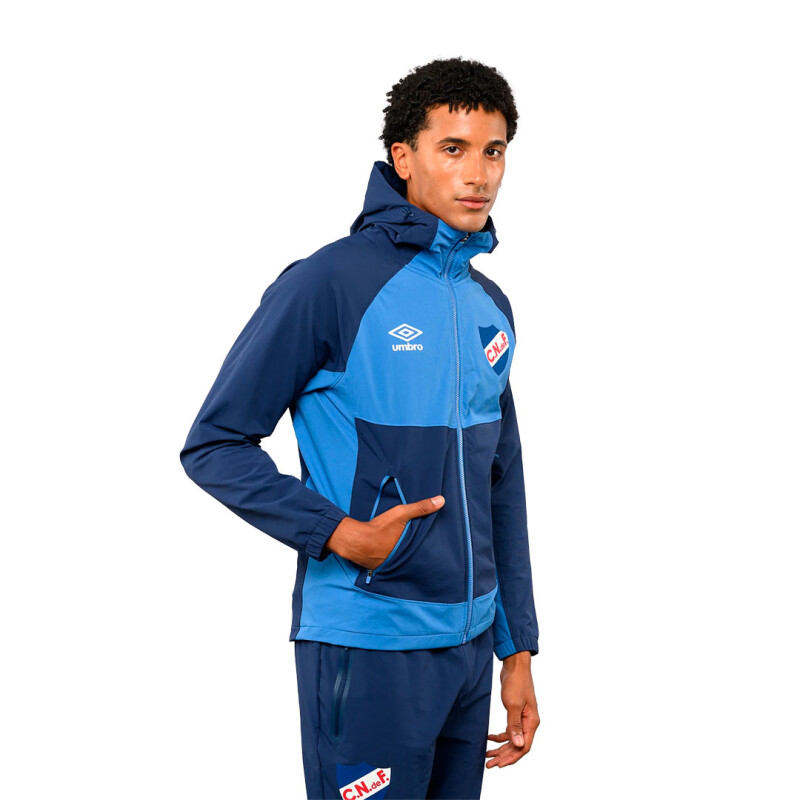 Campera de Hombre Umbro Nacional Summit Azul Petroleo