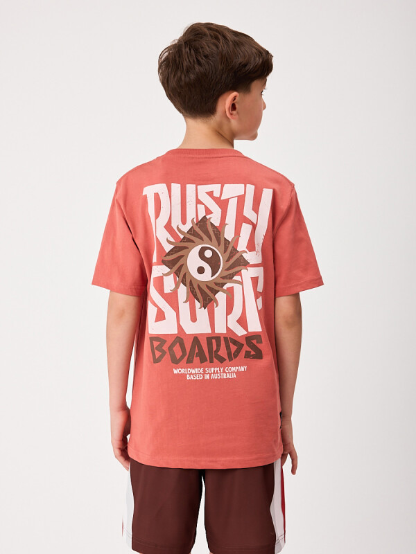 T-SHIRT AMSTER TEEN RUSTY Ladrillo