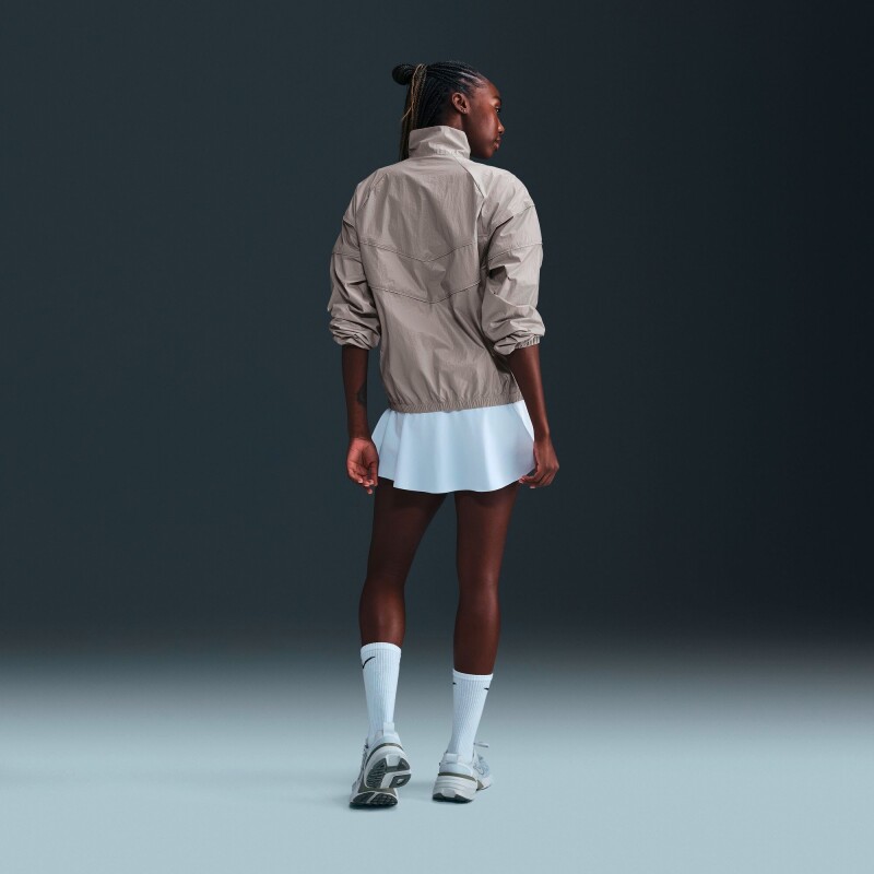 Abrigo Nike Sportswear Windrunner de Mujer Gris