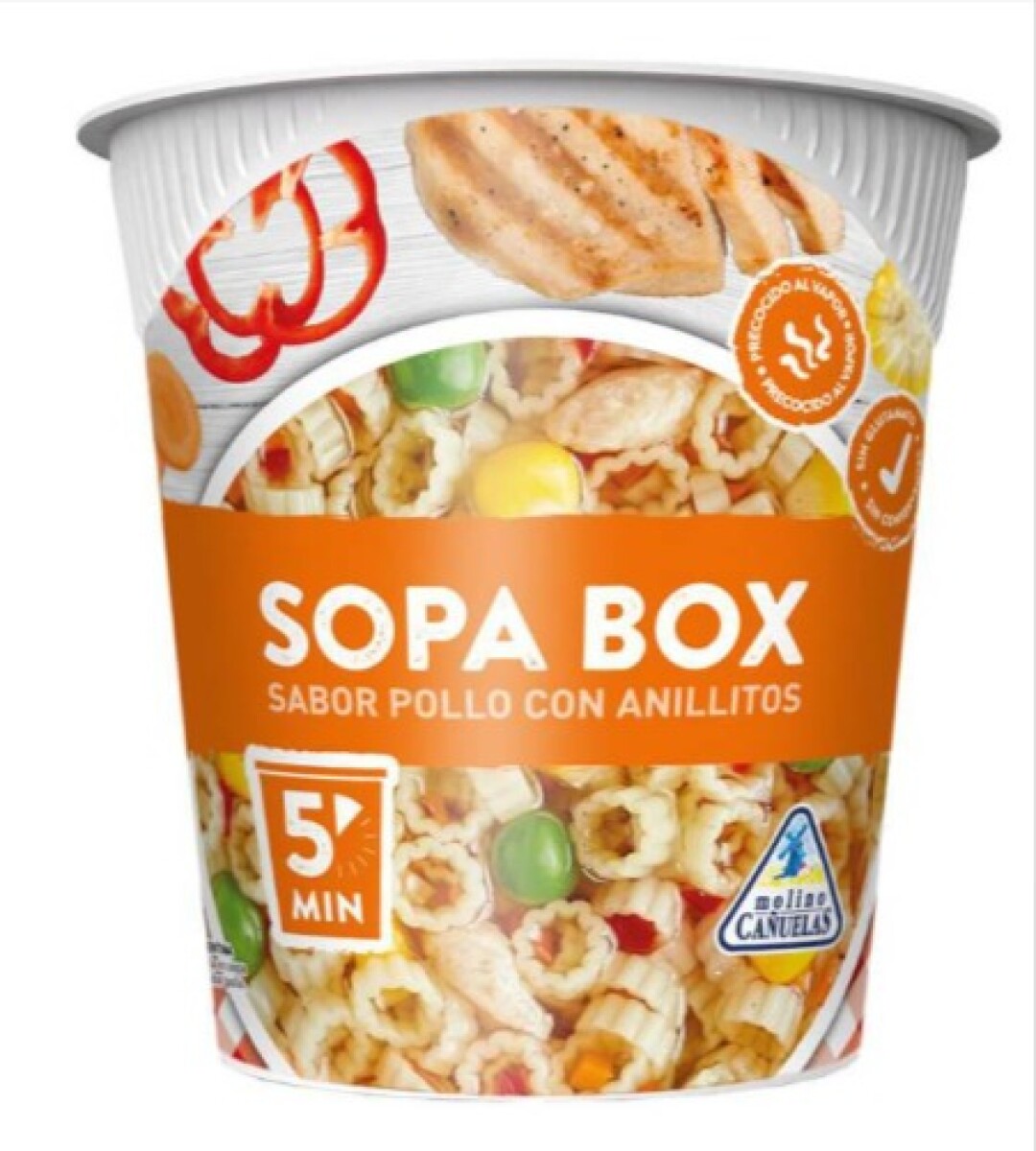 Sopa BOX Cañuelas 45 GRS - Pollo Con Anillos 