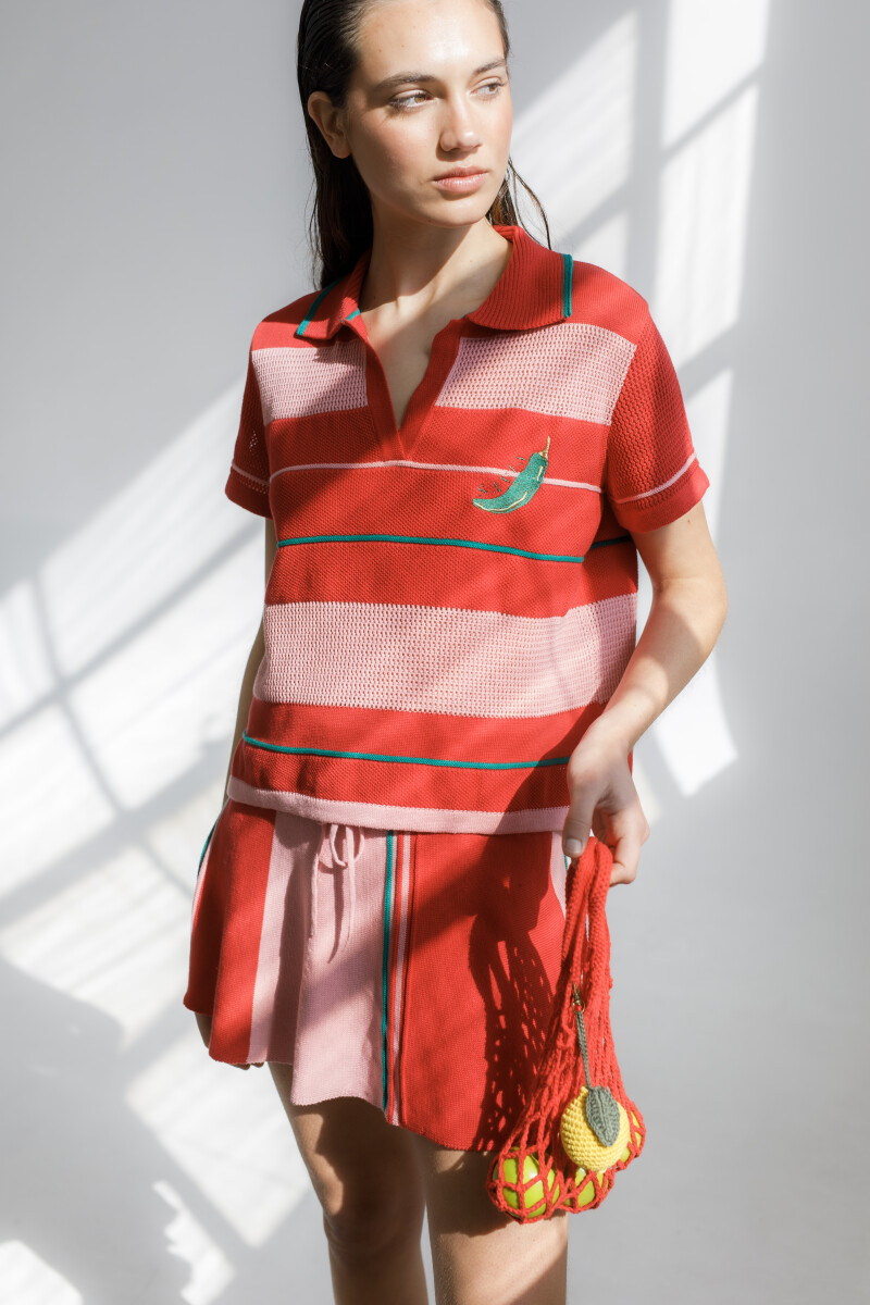 POLO LIMA - Rojo 