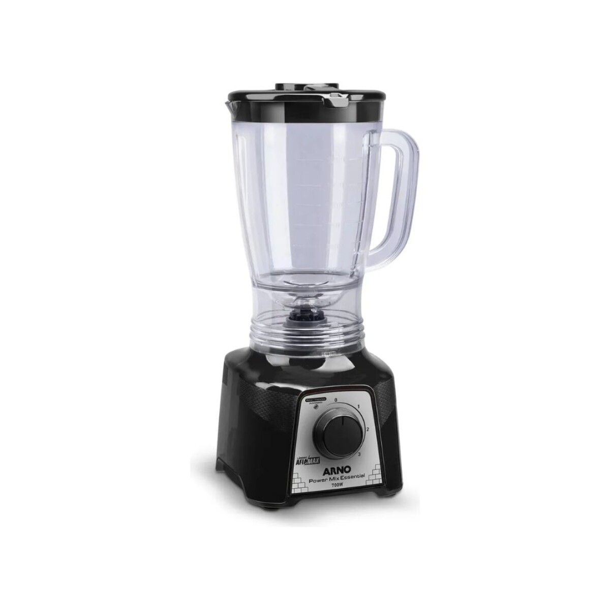 Licuadora Arno Power Max | 700w de potencia | Jarra de 2,4 Lts. | Color negro. 