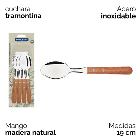 Dynamic Cuchara Mango Madera X 12 22303/900-22303/000 Unica