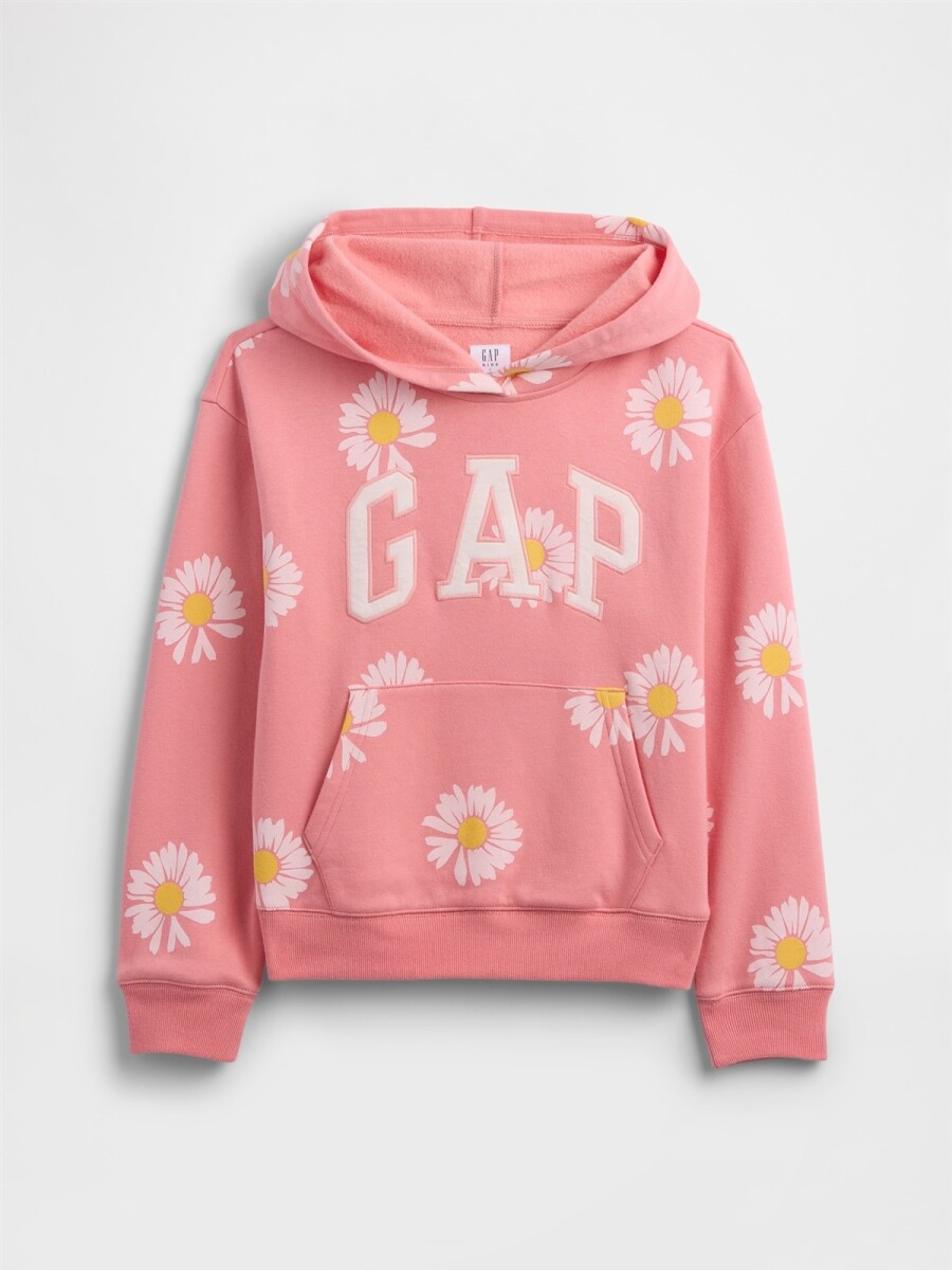 Canguro Logo Gap Niña - Coral Floral Print 