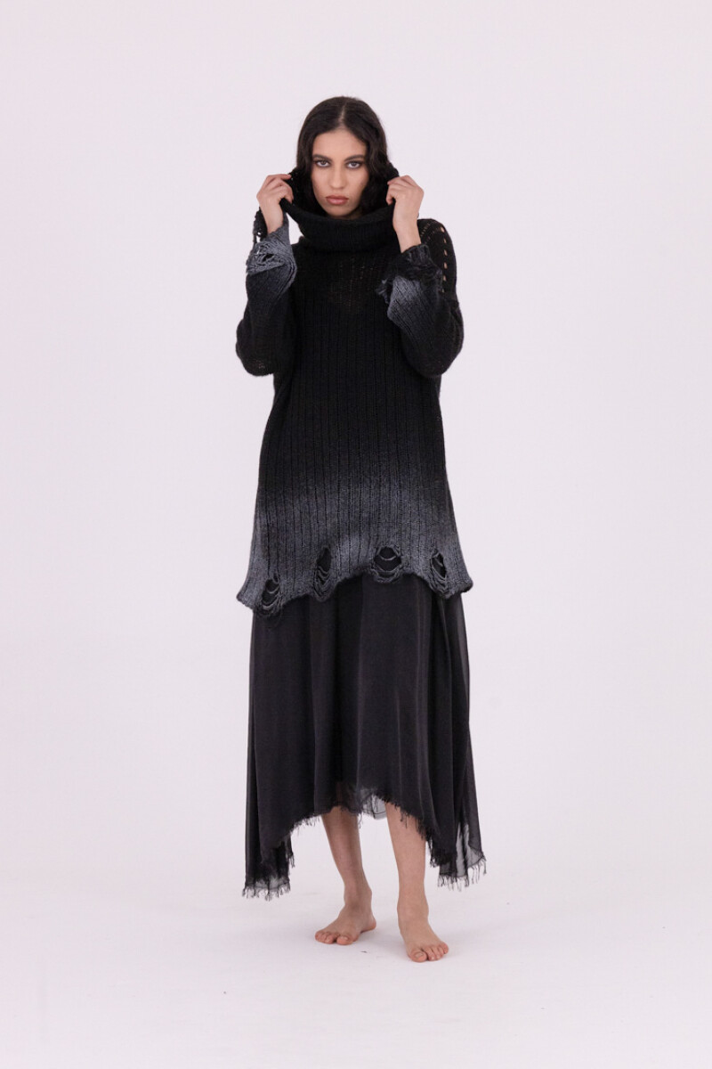 SWEATER TEJIDO Negro