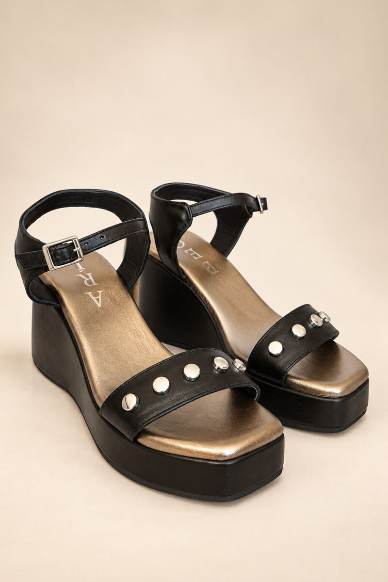 Sandalia Glam Negro