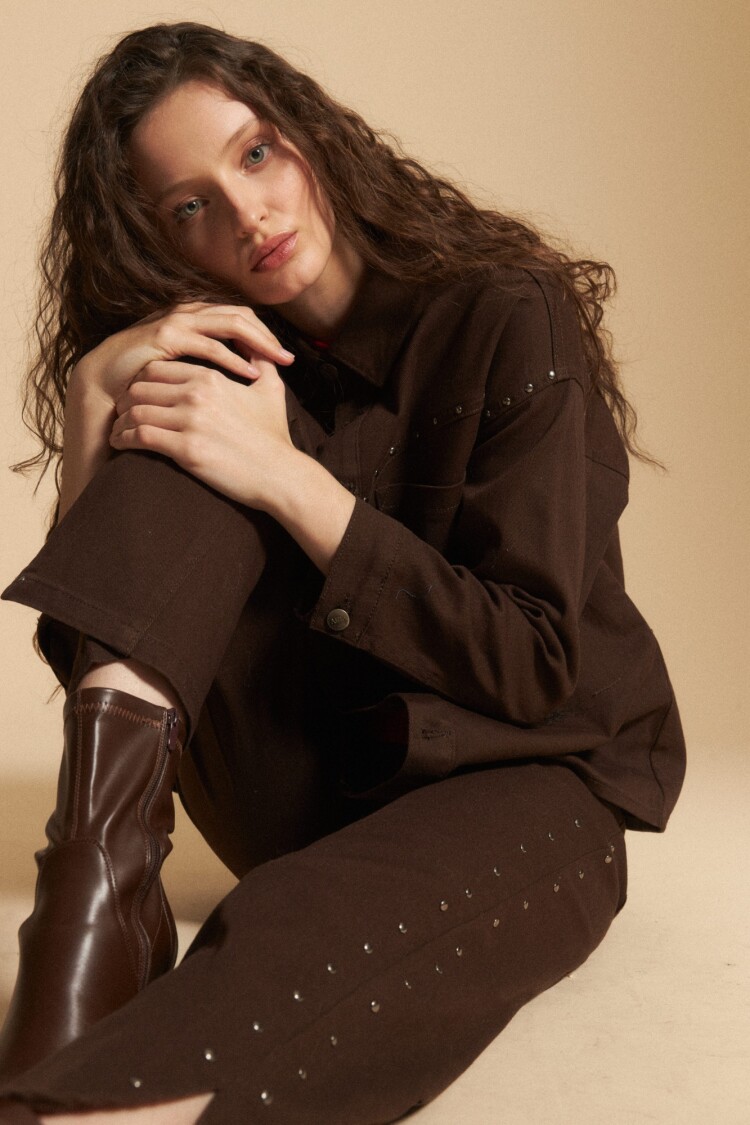 PANTALÓN CLIA Chocolate