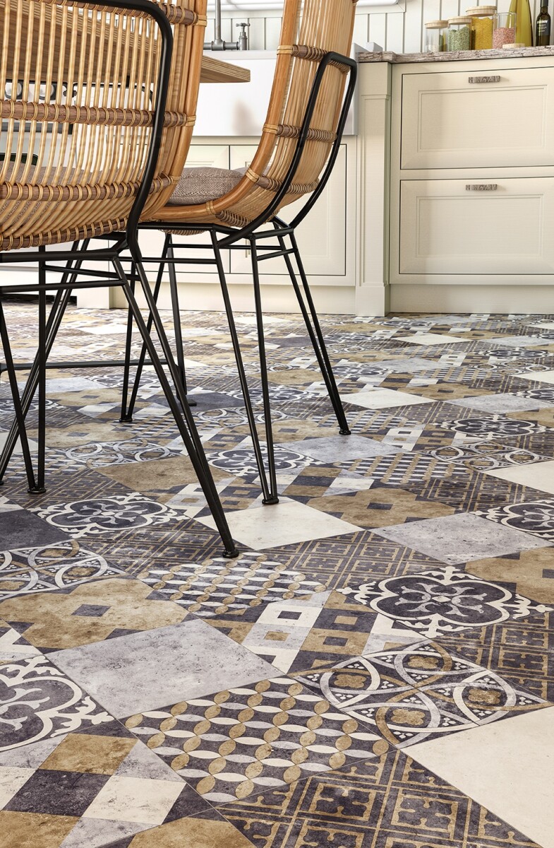 ICONIK 260 EXCLUSIVE 260 VINILICO ICONIK 260 ZARAGOZA TILE INDIGO 2712 5014