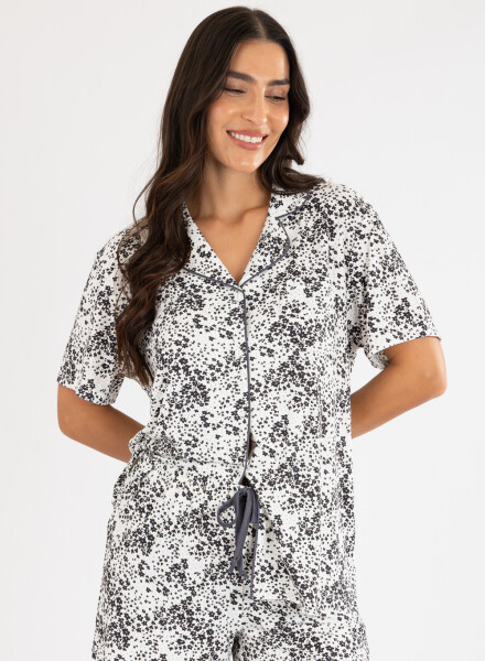 GREY DAISIES PJ GRIS