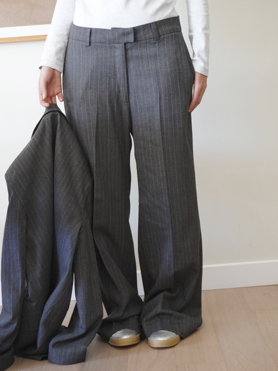 Pantalon Sastre Cashmire - Gris 