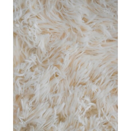 Alfombra Peluda Shaggy de 1.0 x 1.5 m Beige