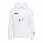 BUZO CANGURO GAMUZADO BLANCO