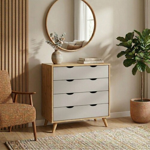 Comoda 4 Cajones - Linea Dublin Comoda 4 Cajones - Linea Dublin