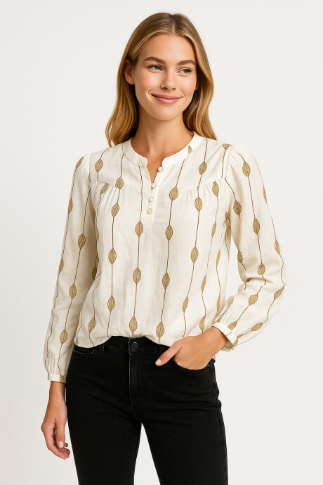 Blusa Rochis Estampado 1