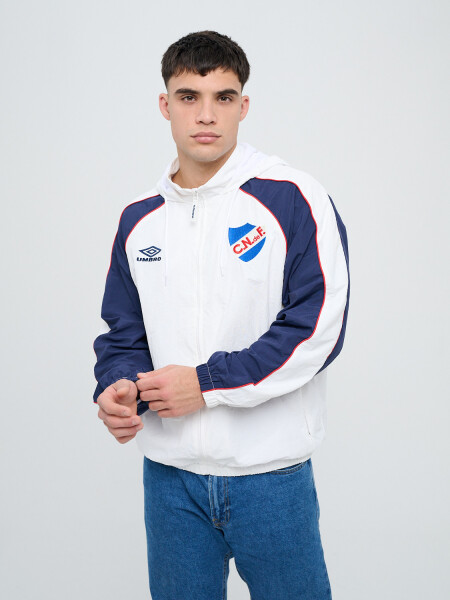 Campera Venti Nacional Hombre Blanco, Azul Marino