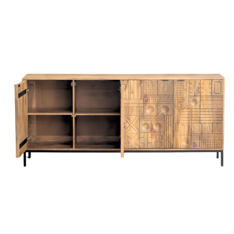 APARADOR MADERA-DE-MANGO NATURAL-BEIGE KANPUR