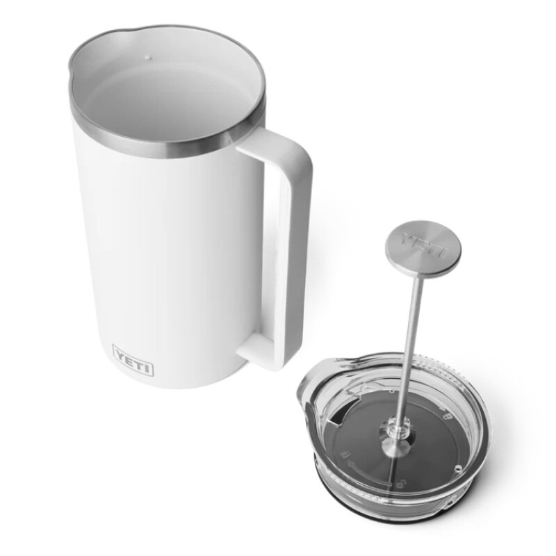 Cafetera Yeti 1.9 Lts Rambler French Press - Blanco Cafetera Yeti 1.9 Lts Rambler French Press - Blanco