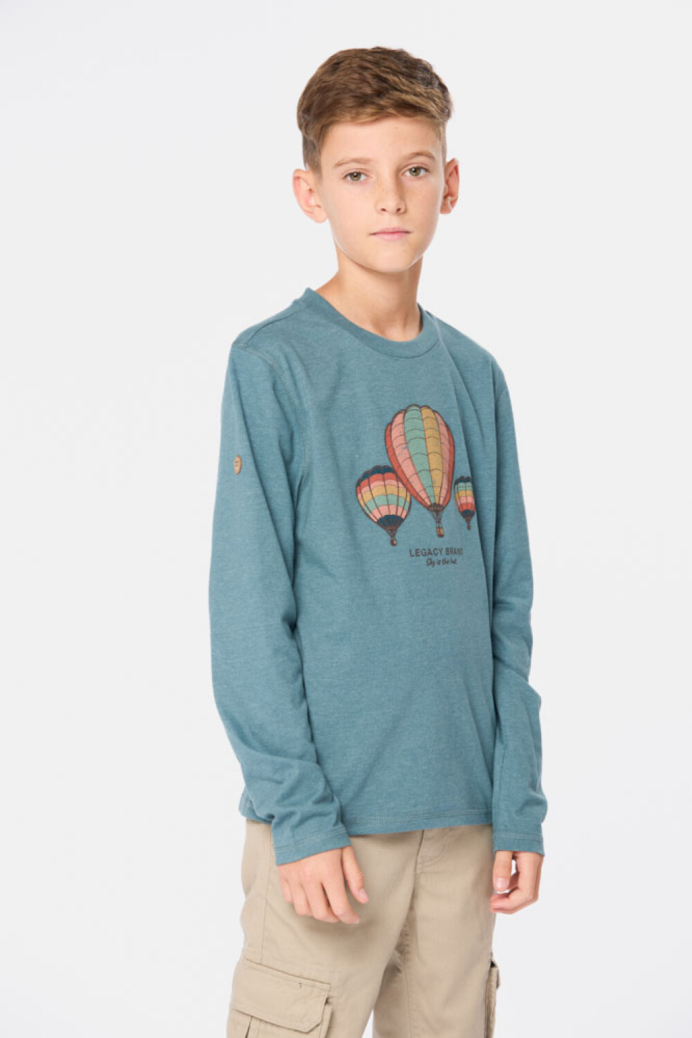REMERA ESTAMPADA Verde
