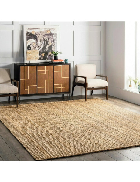 ALFOMBRA DE YUTE 160x220CM NATURAL ALFOMBRA DE YUTE 160x220CM NATURAL