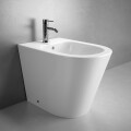 BIDET MODELO AQUITANIA BLANCO 1 AGUJERO ADOSADO PARED - RAMON SOLER Bidet Modelo Aquitania Blanco 1 Agujero Adosado Pared - Ramon Soler