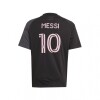 Camiseta Visitante Messi Inter Miami CF 25/26 (Niños) Grey Four / Sandy Pink / Preloved Scarlet