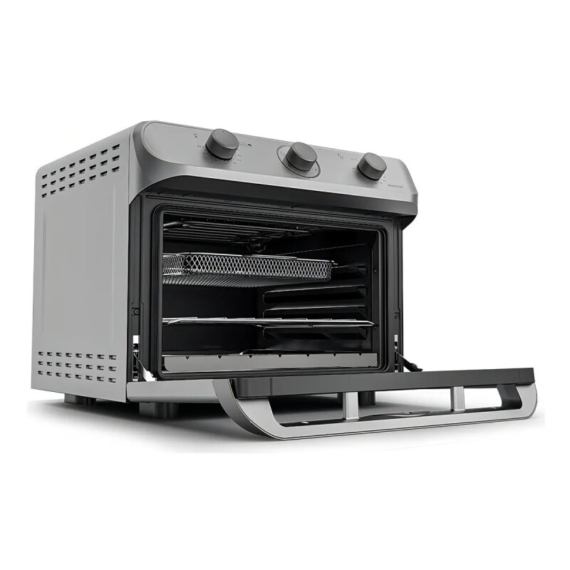 Horno Eléctrico Y Freidora Sin Aceite Henxaf2735t Enxuta Eh Color Plateado Horno Eléctrico Y Freidora Sin Aceite Henxaf2735t Enxuta Eh Color Plateado
